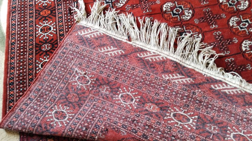 Ковёр туркменский, ручной работы.