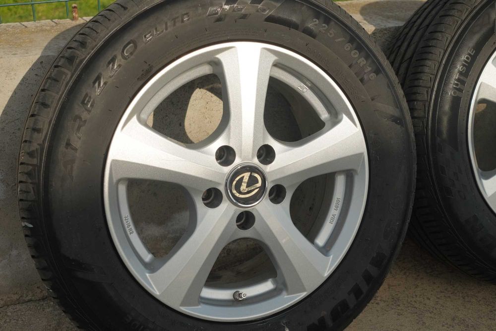Aлуминиеви джанти 5x114.3 16 ценрален отвор 60.1 Lexus, Toyota, Kia