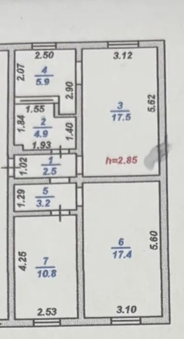 Орбита 4.   Саина - Мустафина.  3-комн.
