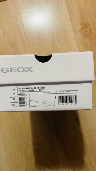 Кожени дамски обувки Geox Palparia J 39
