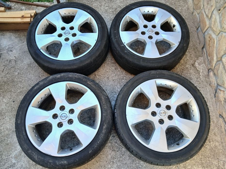 Оригинални Алу джанти 17цола за Opel.astra.zafira.meriva.vectra.5×110.