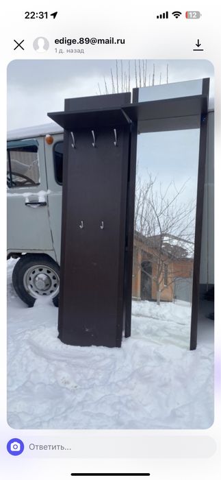 Прихожая мебель таза, минусы жок, агашы жана