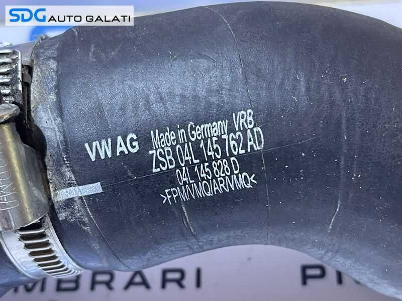 Furtun Conducta Tub Racord Admisie Aer Turbo Turbina Turbosuflanta Skoda Octavia 3 1.6 TDI 2013 - 2017 Cod  04L145762AD 04L131111T[S0328]