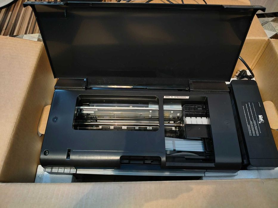 Imprimanta InkJet Color Epson EcoTank L805 CISS, A4, Wireless