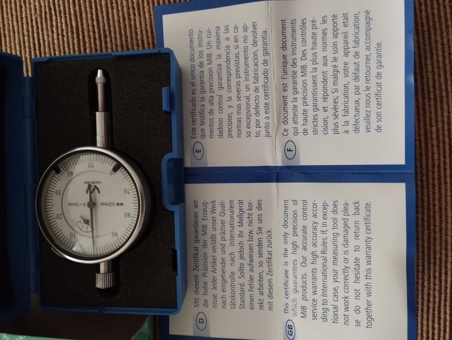 VAS 6080.  Индикатор часового типа