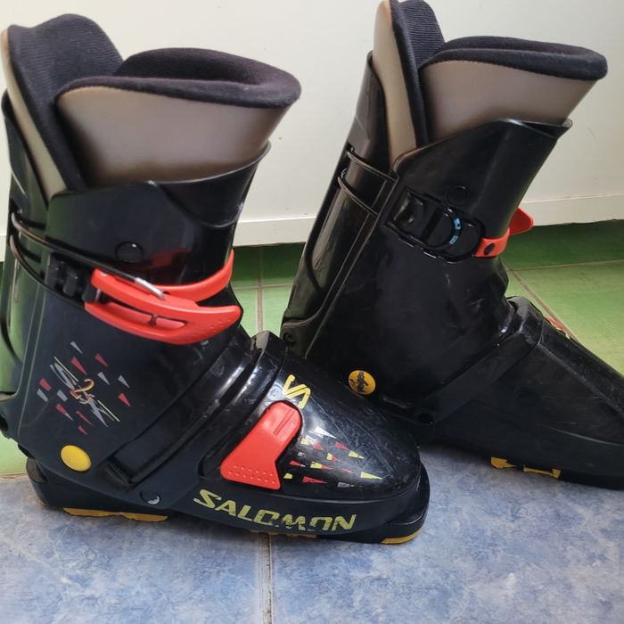 Schi ski Volkl 120 cm și clăpari Salomon 35 EU