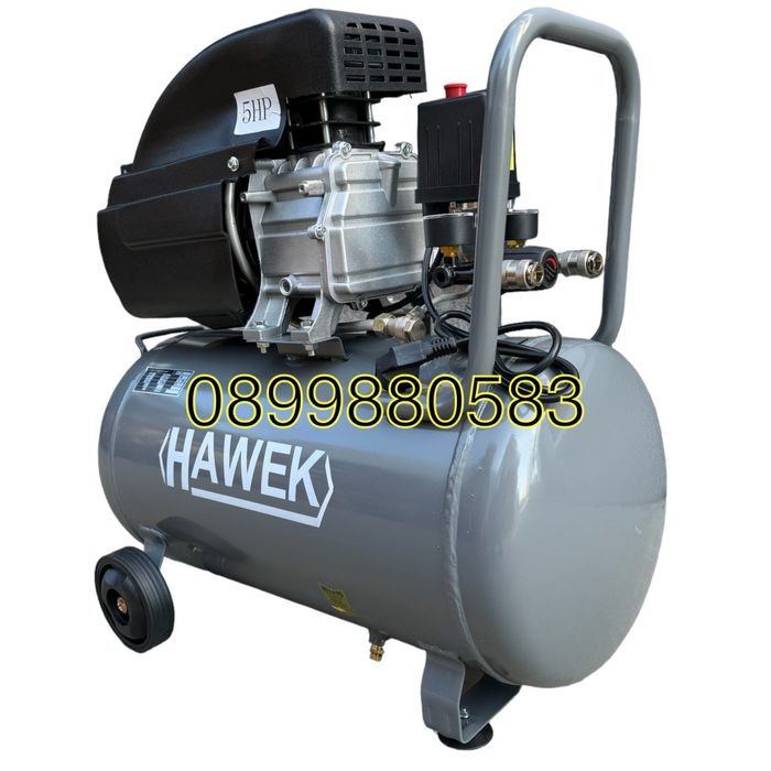 Компресор бутален за въздух 50л Hawek