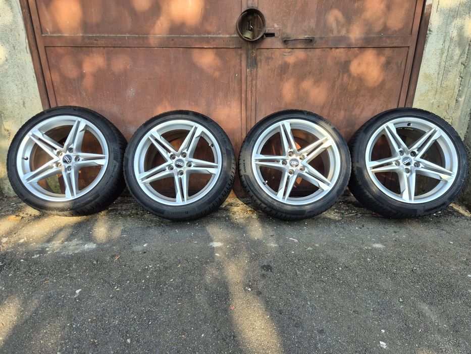 Roti jante originale AUDI A5 8W, A4 8W, 8T, B8, A6, Sline 18 toli