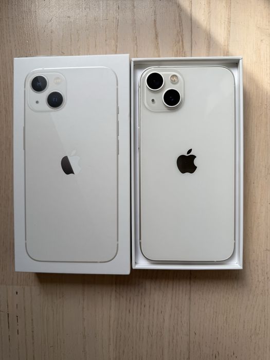 Запазен Iphone 13 + 7 протектора и 6 калъфа