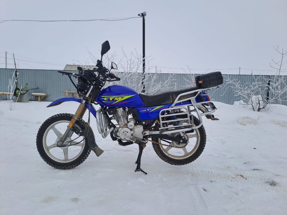 Мотоцикл в хорошем состоянии.