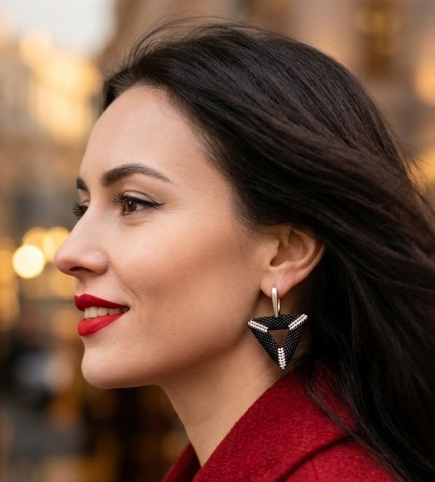 Стилни обици от Висококачествени миюки мъниста