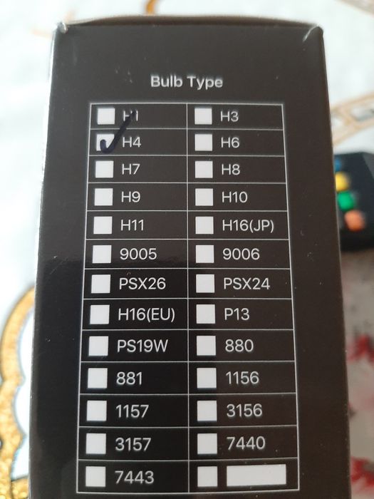 Лед лампа на фары