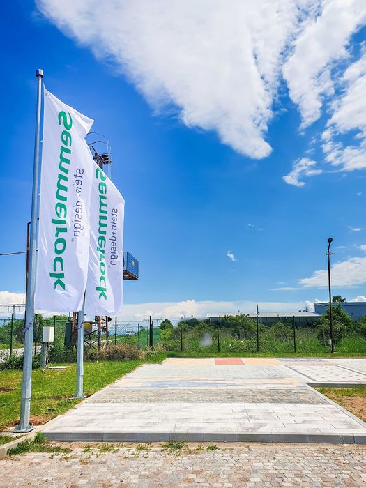 Кашпа Triflor Semmelrock, цвят сив и кафяв