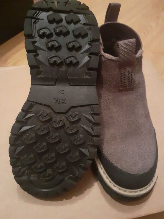 Ghete/botine ZARA din piele naturală, mărime 32