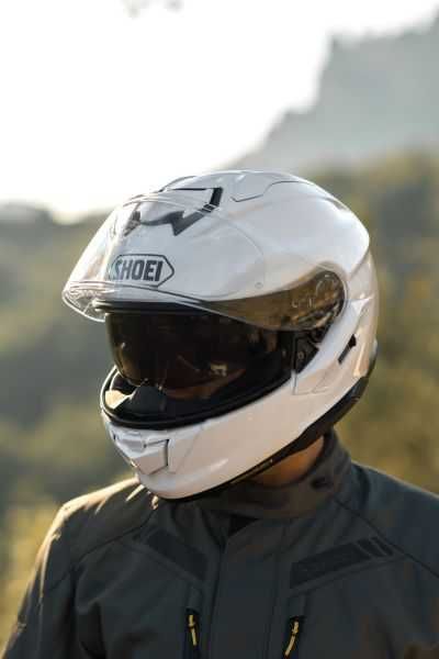 -5% Каска Shoei GT-AIR3 White or Black 2024 мото писта турист