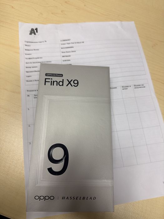 Oppo Find X9 Black 512 gb