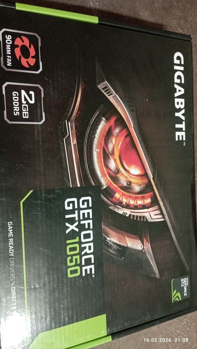 Продам видеокарту gtx 1050