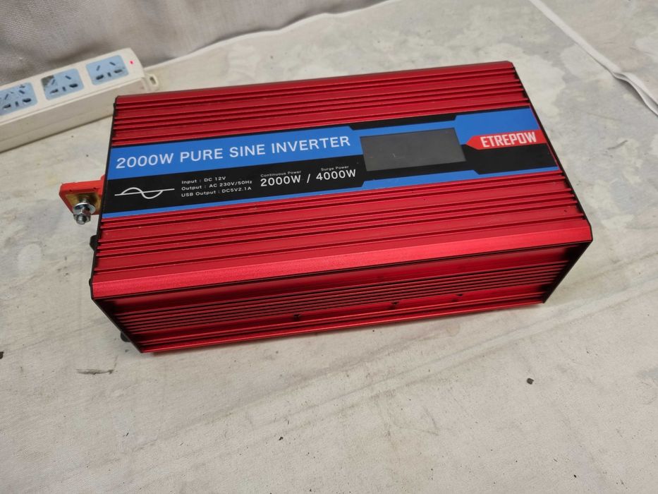 Invertor Etrepow 12v 2000w / 4000w pure sine wave unda pura