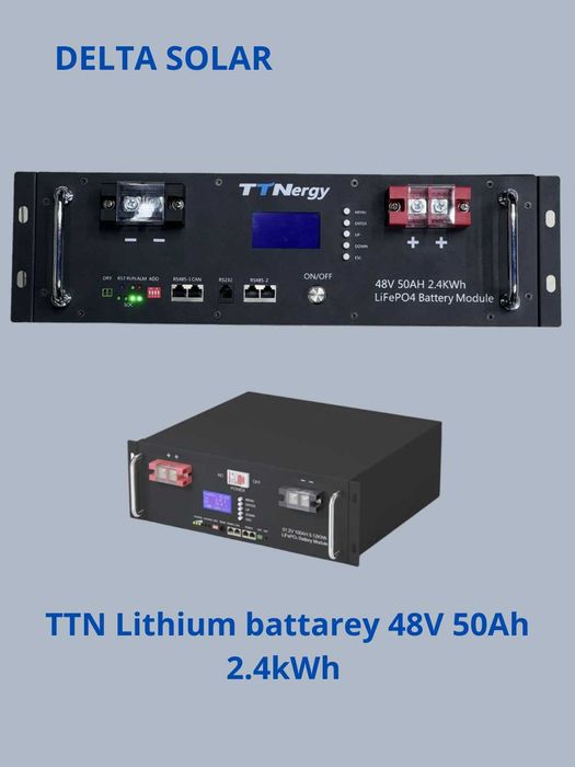 51.2V 5kWh litihum akkumuliator batareya TTN solar battarey