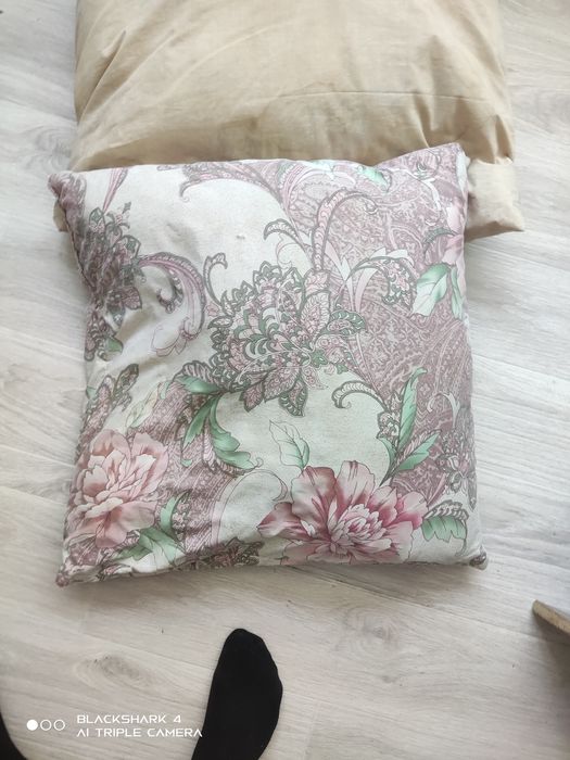 Пуховые подушки  после реставрации