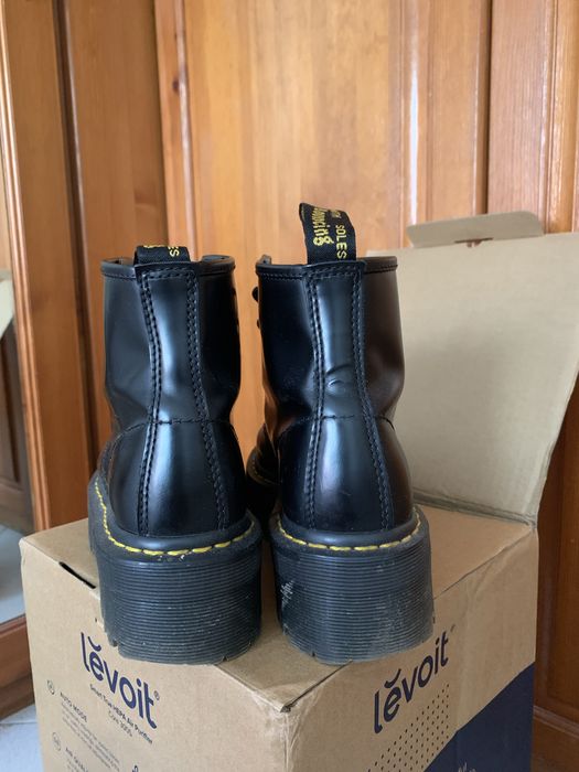 Dr Martens кубинки на платформа Jadon