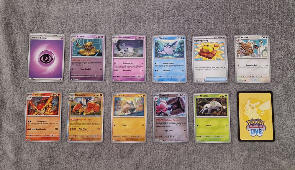 Mint cond. Pokemon карти