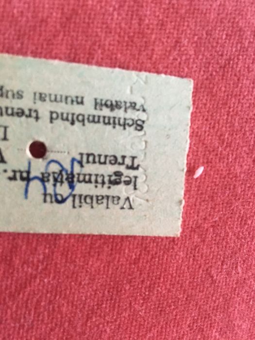 Bilete CFR 1980-1993