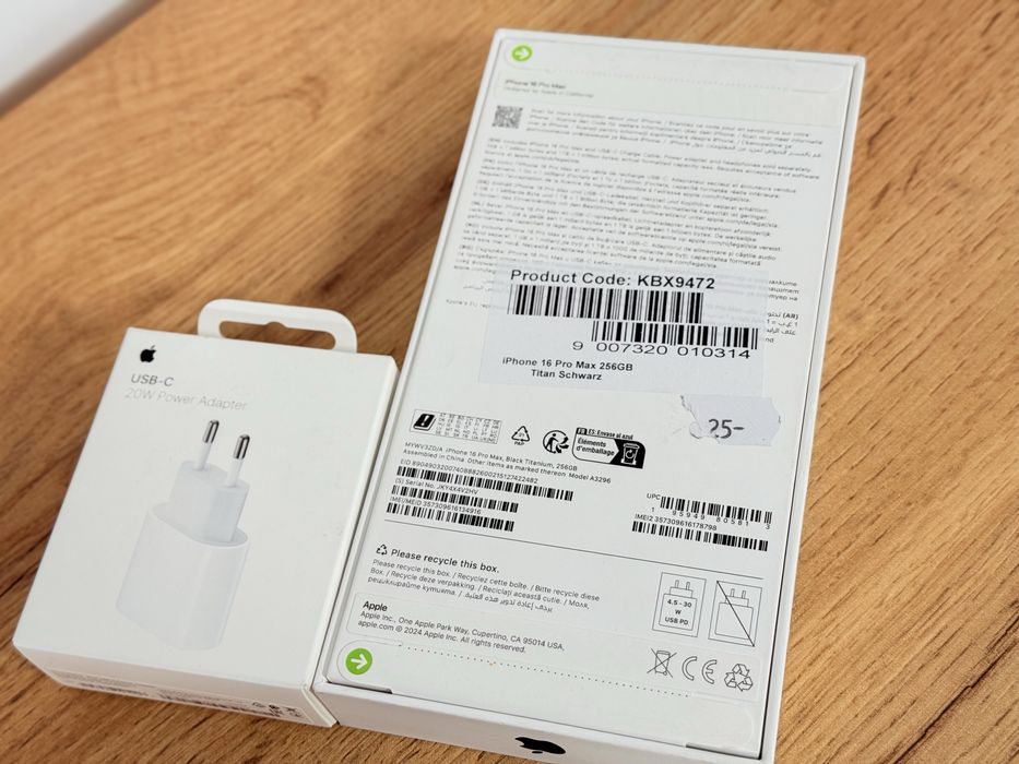 iPhone 16 Pro Max Чисто нов запечатан!!!