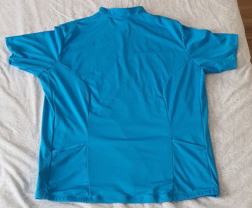 Tricou ciclism Btwin masura 2xl albastru