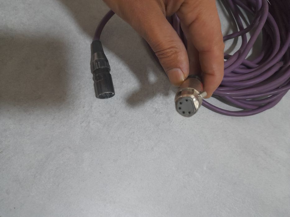 Cablu sonorizare xlr cu 5 pini 20ml