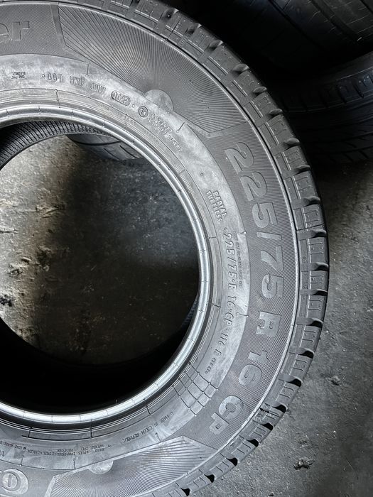 4 anvelope vara NOI 225/75/16 C , Continental , 10 mm , AutoRulote , Camper !
