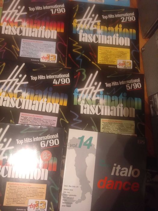 Vinyl-uri top 13 Music Club Hit Fascination 1990-1991 toata colectia
