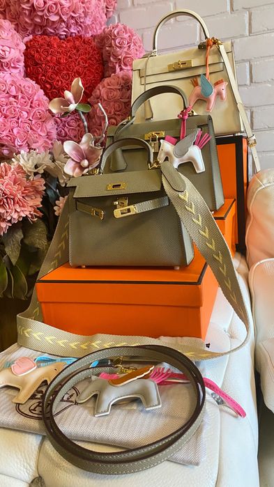 Epsom craie Мини Кели 19 см, 29 beige mafra