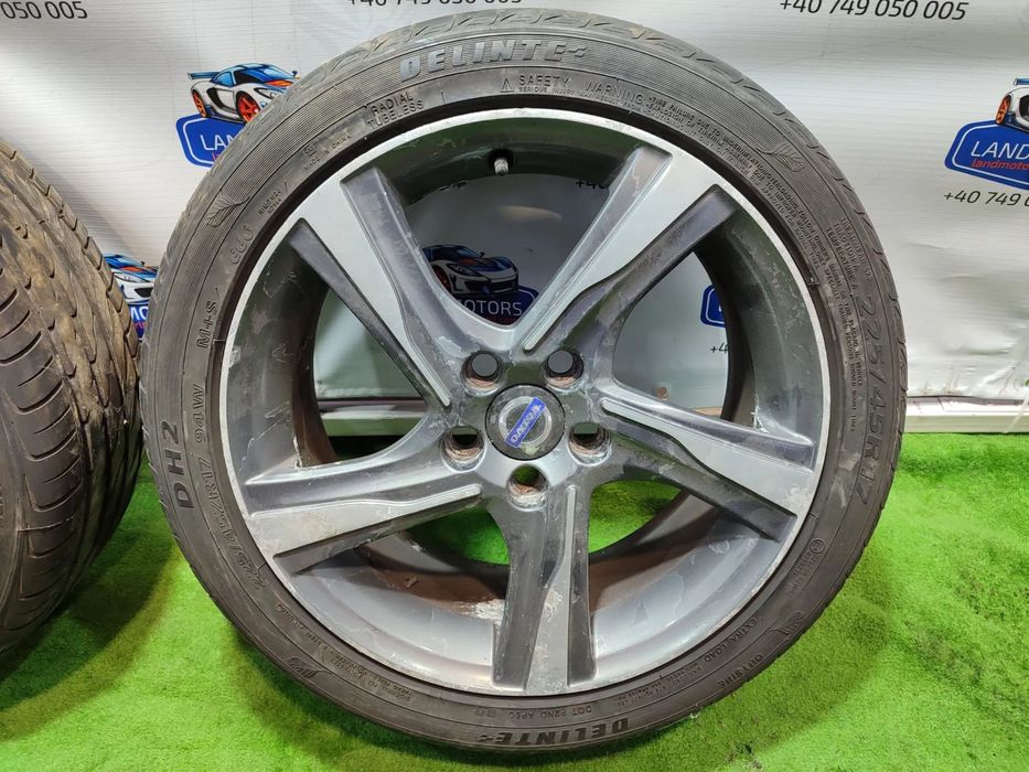 JANTE R17 5x108 VOLVO (2 BUC.) 225/45 Z R17 94W / COD 7Jx17H2 / J17KA / DOT-E V0124 K1 / 31423521 VOLVO V40 S40 V50 S60 V60 S80 V70 C30 C70
