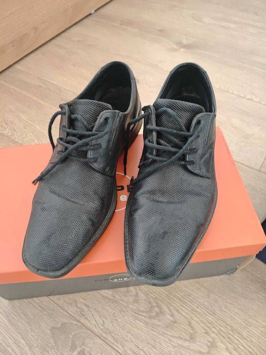 Италиански мъжки обувки от естествена кожа IMAC