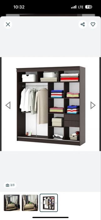 шкаф купе для спальни