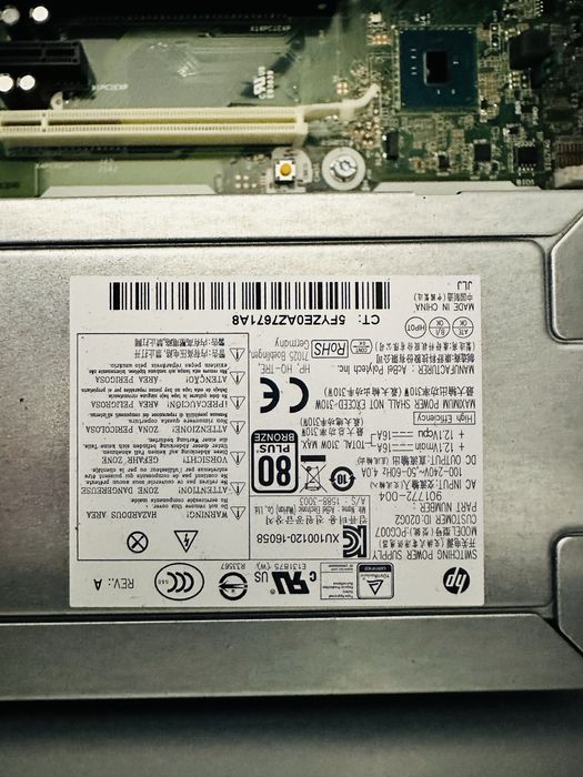 Unitate HP ProDesk 400 G4 I7-7700 8GB DDR4 256 SSD Win 10 Pro OEM