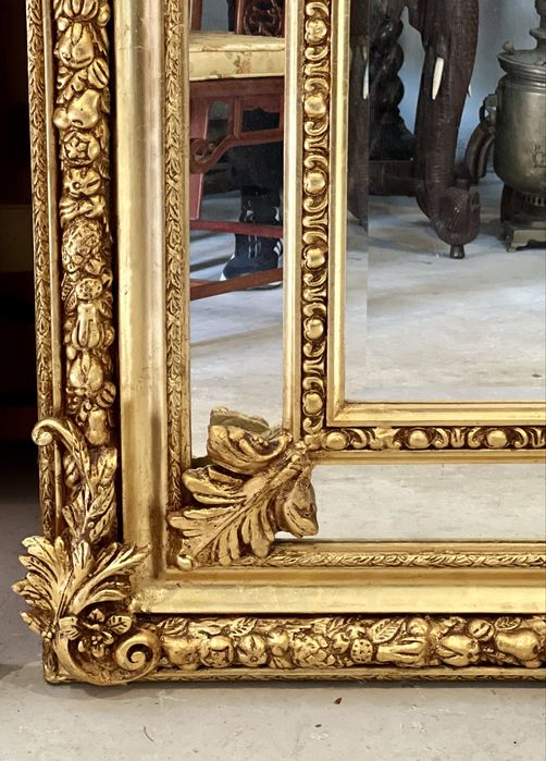 Oglindă aurie stil Baroc *** vintage / antic / vechi / retro ***