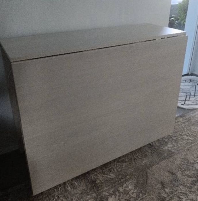 Стол-книжка, ЛДСП белый.