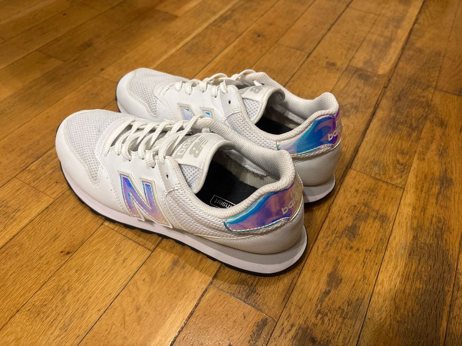 New balance NB500 бели маратонки