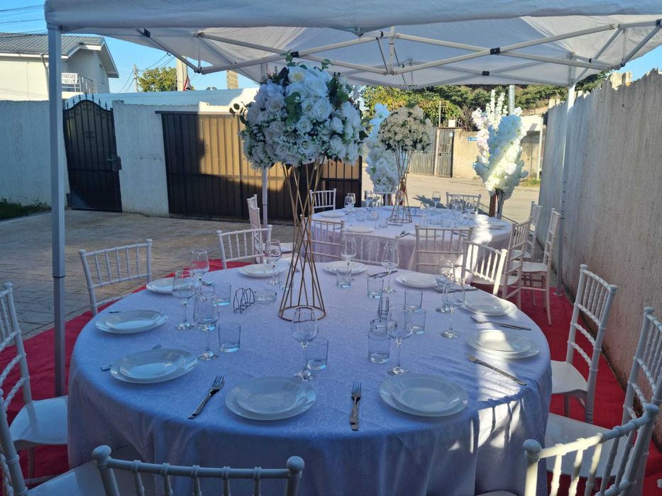 Închiriere corturi evenimente | Mese & scaune | Nuntă, botez, petrecer