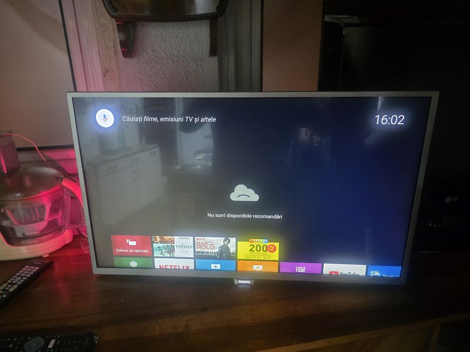 Vand tv smart Philips diagonala 81 cm