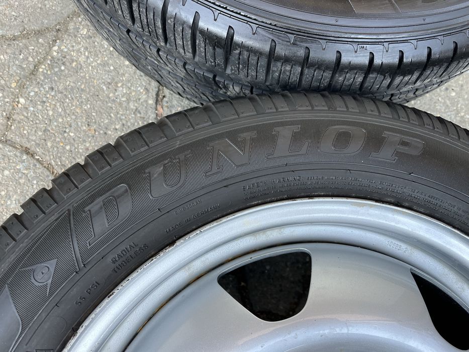 Jante otel 5x120mm, anvelope iarna 215/60 R17C, VW T5, T6, Multivan