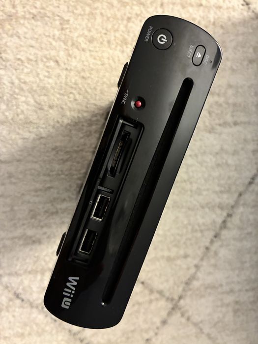Nintendo Wii U Negru Complet