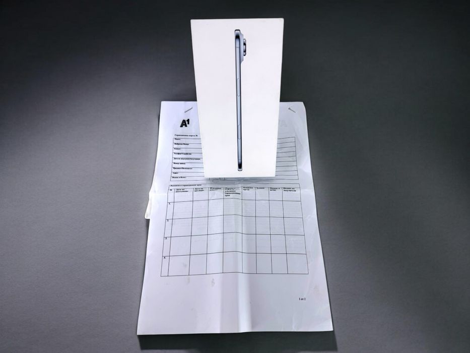 НОВ! Apple iPhone Air 256GB Mist Blue / Black 2г. Гаранция!