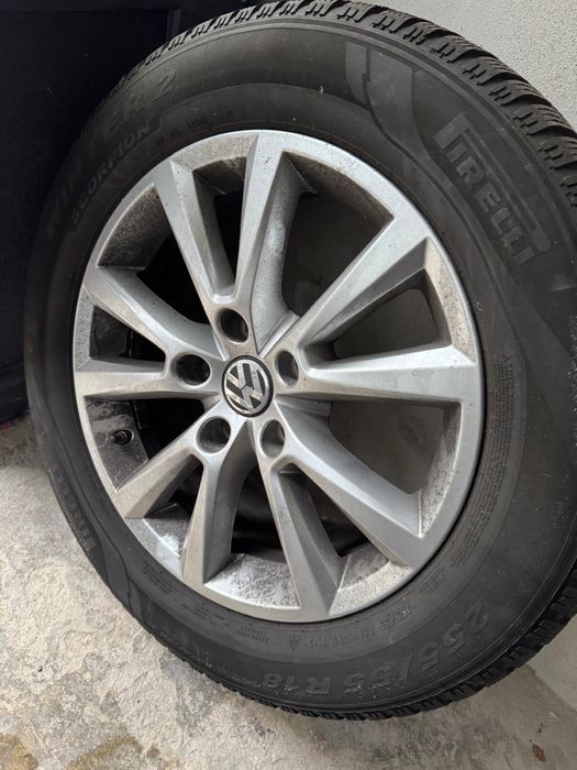 Anvelope  cu jante vw touareg