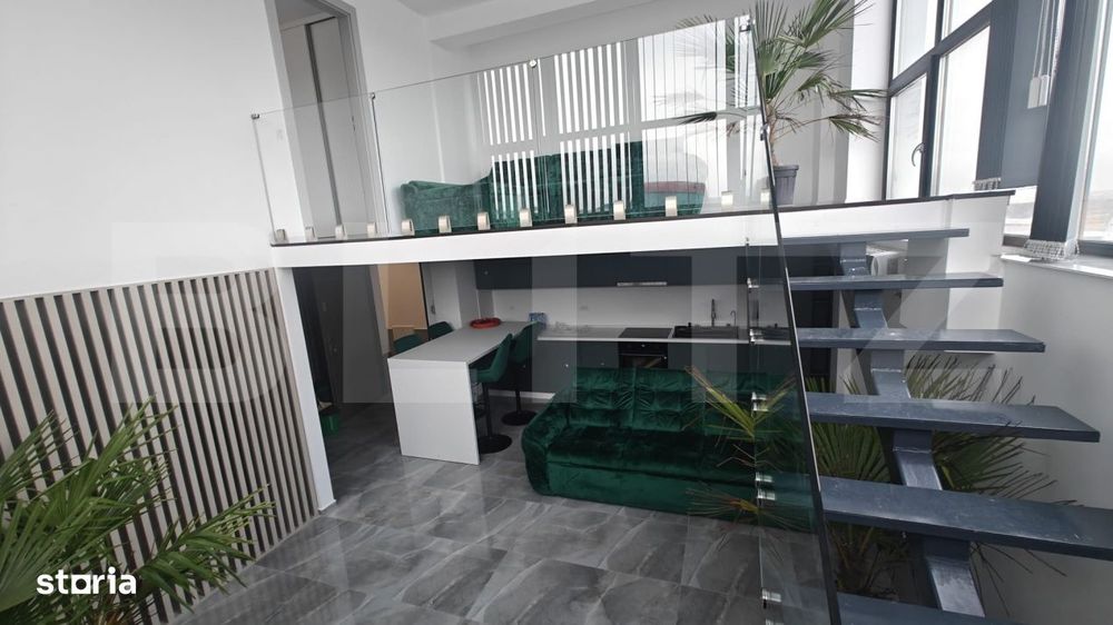 Apartament modern tip loft in Cordau – design contemporan, spatiu si