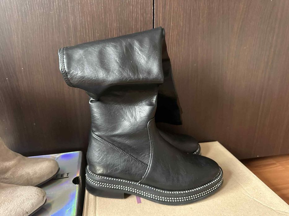 Есенни боти/ботуши размер 35 и 38 (pull&bear,jenny fairy)