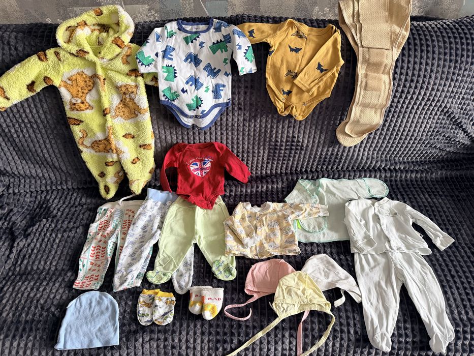 Пакет вещей для новорожденного