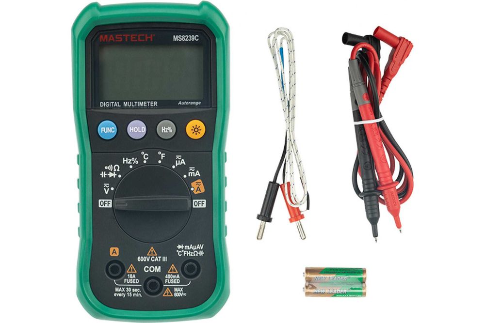 Профессиональный мультиметр MASTECH MS8239C
